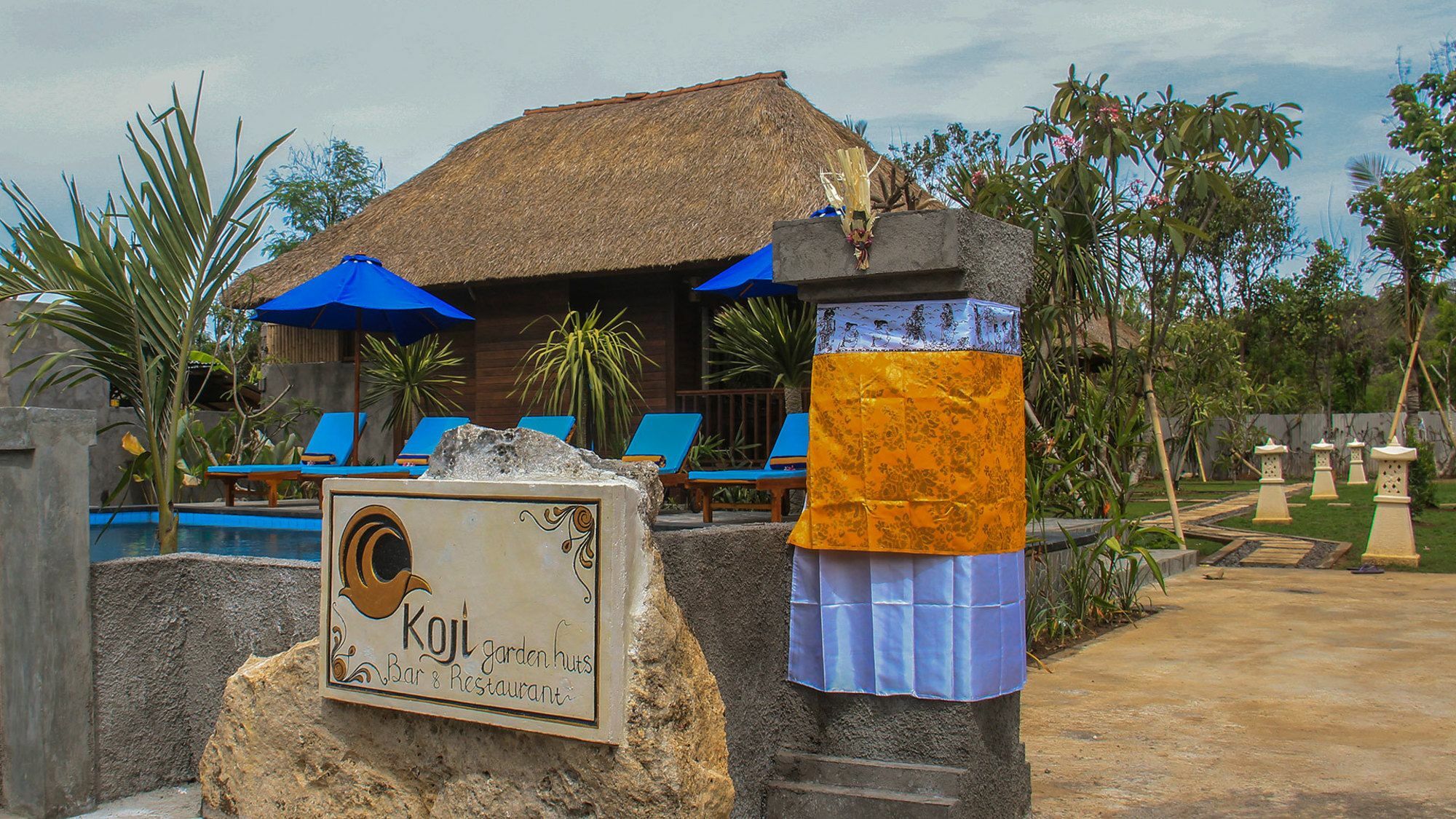 Hotel Koji Garden Huts - CHSE Certified Lembongan Exterior foto